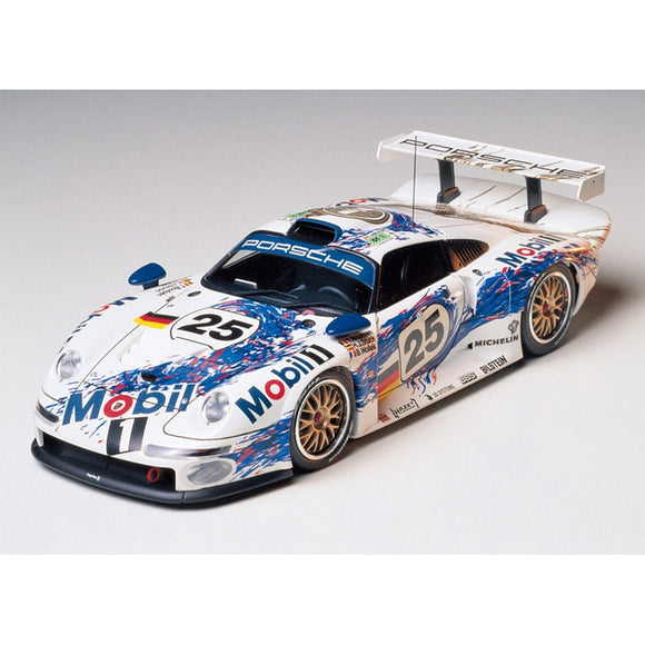 Porsche 911 GT1 '96 24 Hours Le Mans, Tamiya Plastic Model Kit (Scale 1/24)