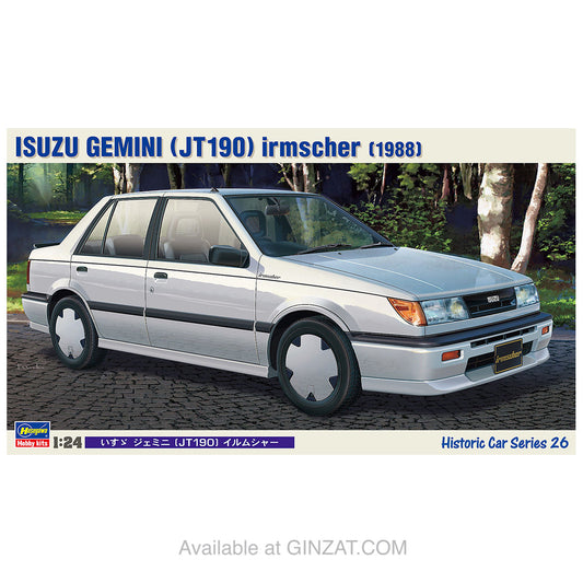 ISUZU GEMINI (JT190) irmscher, Hasegawa Plastic Model Kit (Scale 1/24)