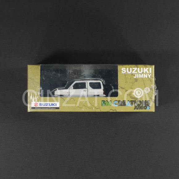 SUZUKI Jimny (JB23) White, BM Creations Junior diecast model car 1/64