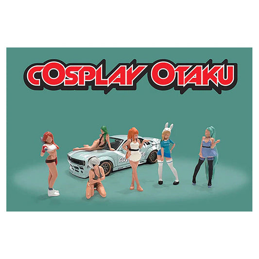 Cosplay Otaku, American Diorama figures set 1/64