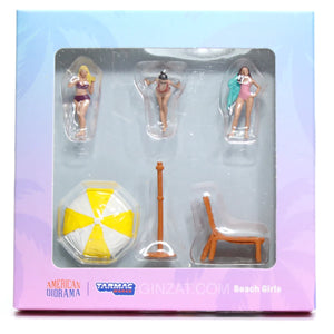 Beach Girls, American Diorama x Tarmac Works figures set 1/64