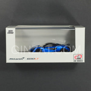 McLAREN 600LT Blue, LCD Models diecast model car