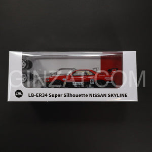LB-ER34 Super Silhouette NISSAN SKYLINE, CM Model diecast model car