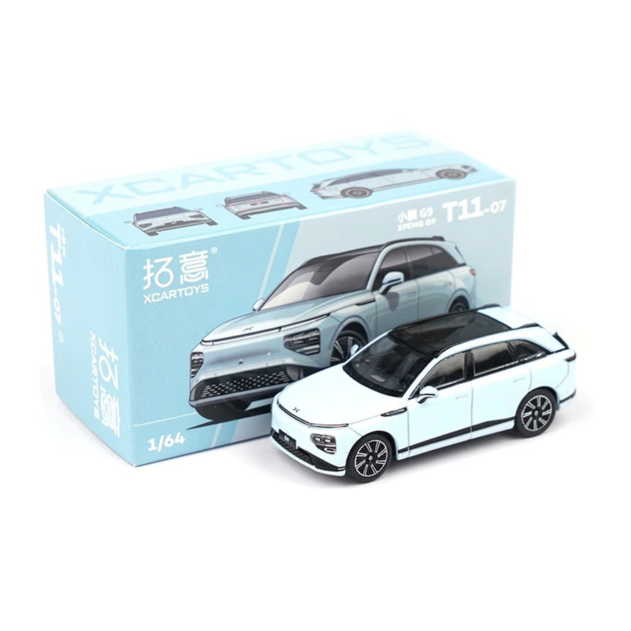 XPENG G9 Blue, XCARTOYS diecast model car