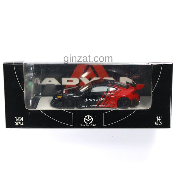 Pandem Toyota 86 Advan Livery, Timemicro diecast model car