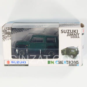SUZUKI Jimny (JB74) Sierra Jungle Green, BM Creations Junior diecast model 1/64