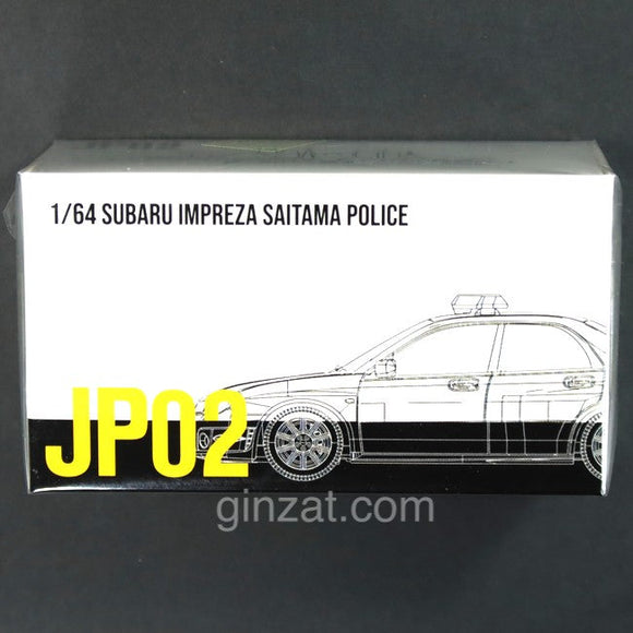 Subaru Impreza Saitama Police, Master Collectibles 1/64 diecast model car