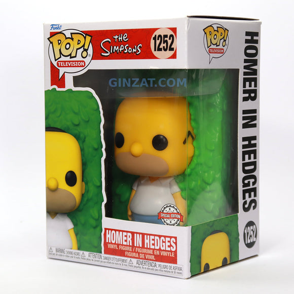 The Simpsons – Homer in Hedges, Funko Pop! Vinyl Figure #1252