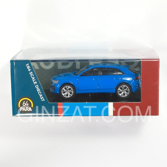 AUDI RS Q8 Turbo Blue RHD, PARA64 diecast model car