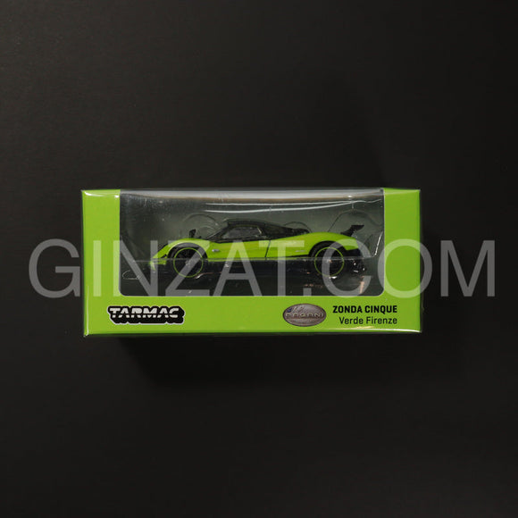 PAGANI ZONDA Cinque Verde Firenze, Tarmac Works diecast model car