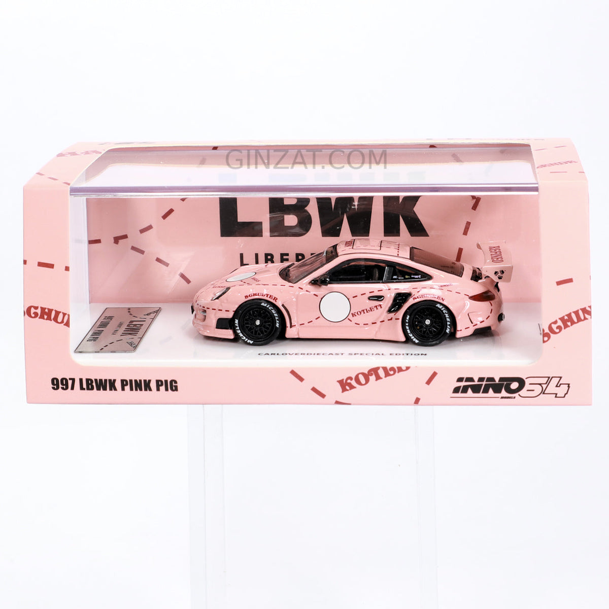997 LBWK Pink Pig CARLOVERDIECAST Special Edition – GINZAT