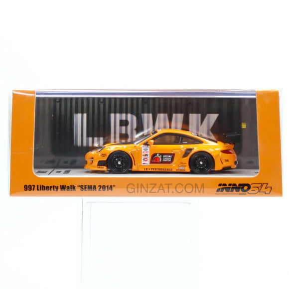 PORSCHE 997 Liberty Walk SEMA 2014 INNO64 diecast model car