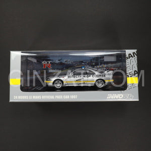 Nissan Skyline GT-R (R33) 24 Hours Le Mans Official Pace Car 1997, INNO64 diecast model car