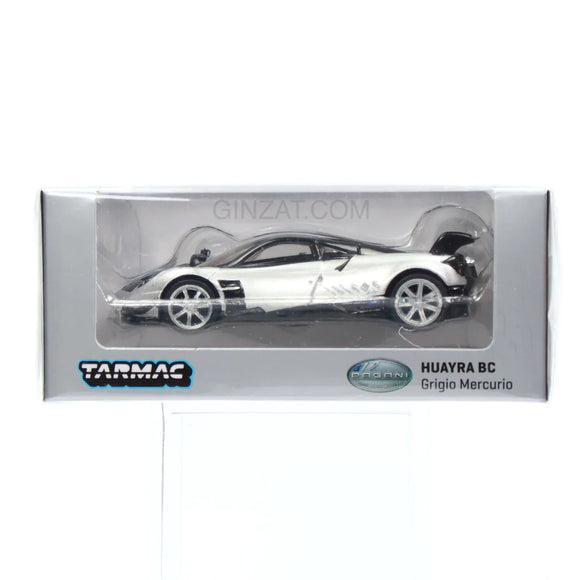 PAGANI Huayra BC Grigio Mercurio, Tarmac Works diecast model car