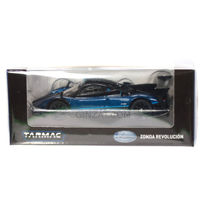 PAGANI Zonda Revolution Blue Metallic, Tarmac Works diecast model car