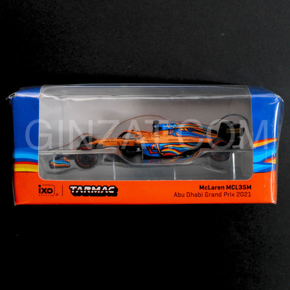 McLaren MCL35M Abu Dhabi Grand Prix 2021 Daniel Ricciardo,Tarmac Works X ixo diecast model car