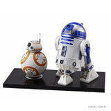 STAR WARS BB-8 & R2-D2, Bandai 1/12 Plastic Model Kit