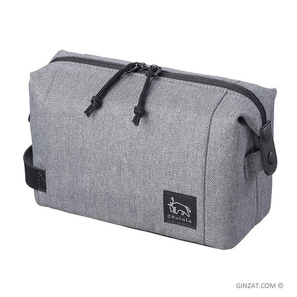 Hakuba Chululu Holiday Camera Inner Pouch, Grey