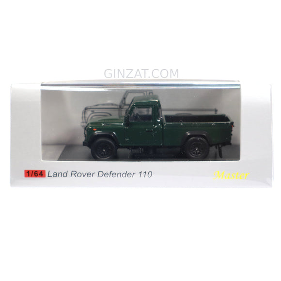 Land Rover Defender 110 Green, Master diecast model car
