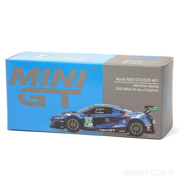 ACURA NSX GT3 EVO #57, MINI GT No.248 diecast model car