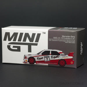 MERCEDES-BENZ 190E 2.5-16 Evolution II #7, MINI GT 239 1/64