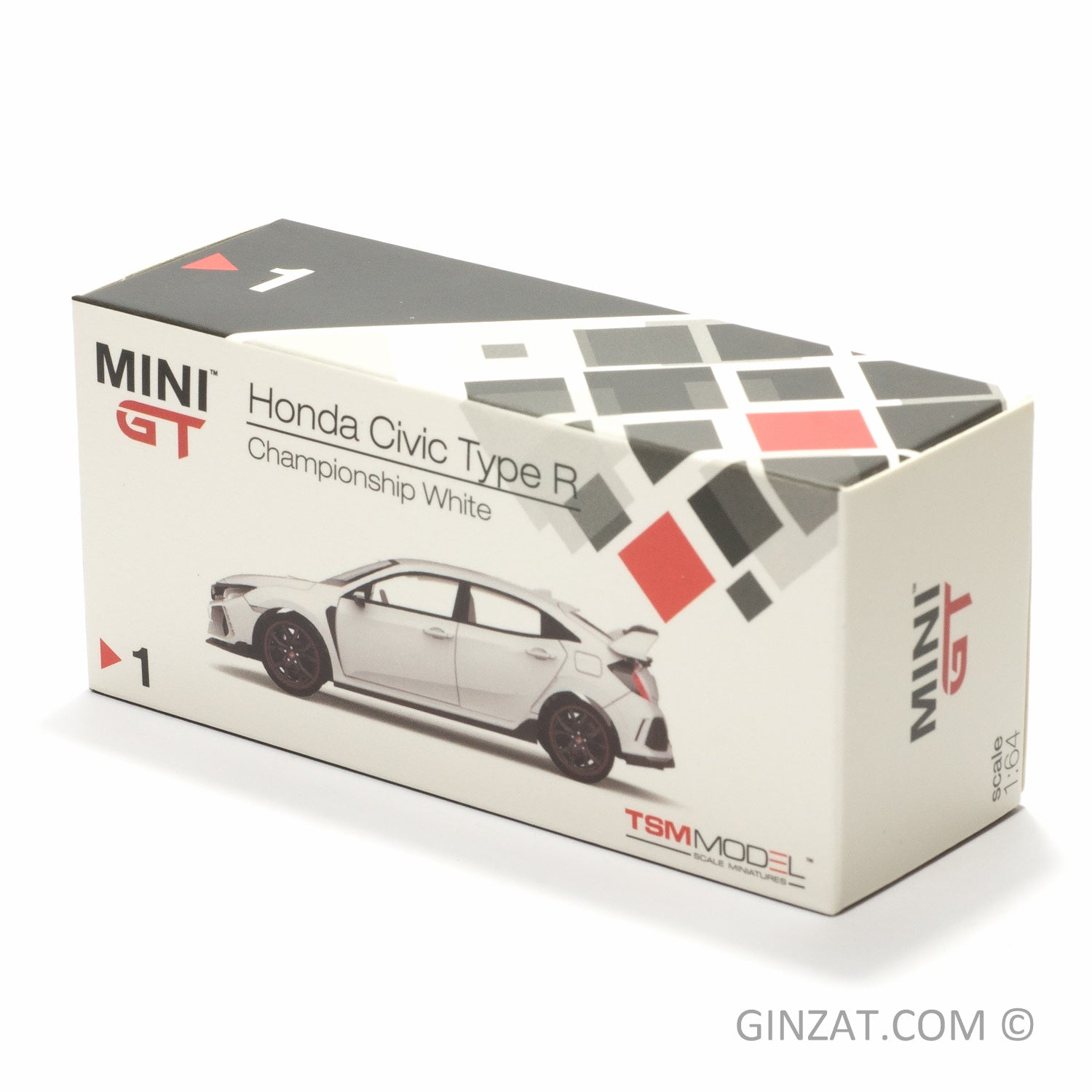 MINI GT Honda Civic Type R (FK8) L&Rセット HONDA Civic Type R Championship White (FK8), MINI GT No.01 diecast mod –  GINZAT