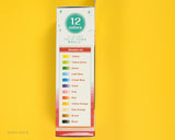 Pentel Vistage Watercolour Sticks 12 colours with brush GSS1-12ST