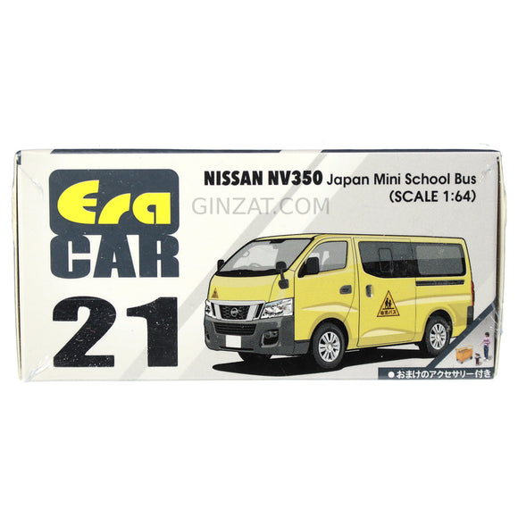 Nissan NV350 Japan Mini School Bus, Era Car No. 21 diecast model car