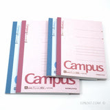 Kokuyo Campus Note - Blue Cover 7mm X 26lines 40 Sheets (No-211B)