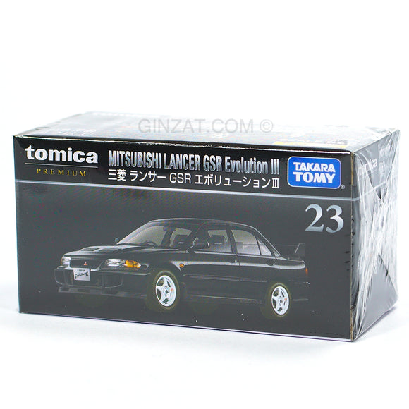 MITSUBISHI Lancer GSR Evolution III, Tomica Premium No.23 diecast model car