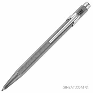 Caran D'ache 849 Popline Ballpoint Pen - Classic Matte Silver
